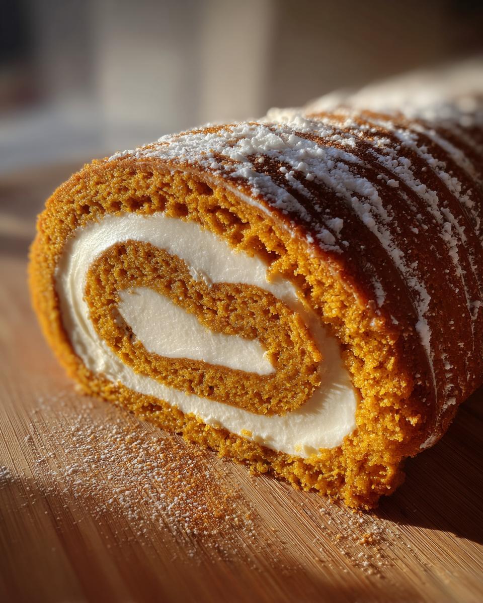 Libby's Pumpkin Roll - detail 1