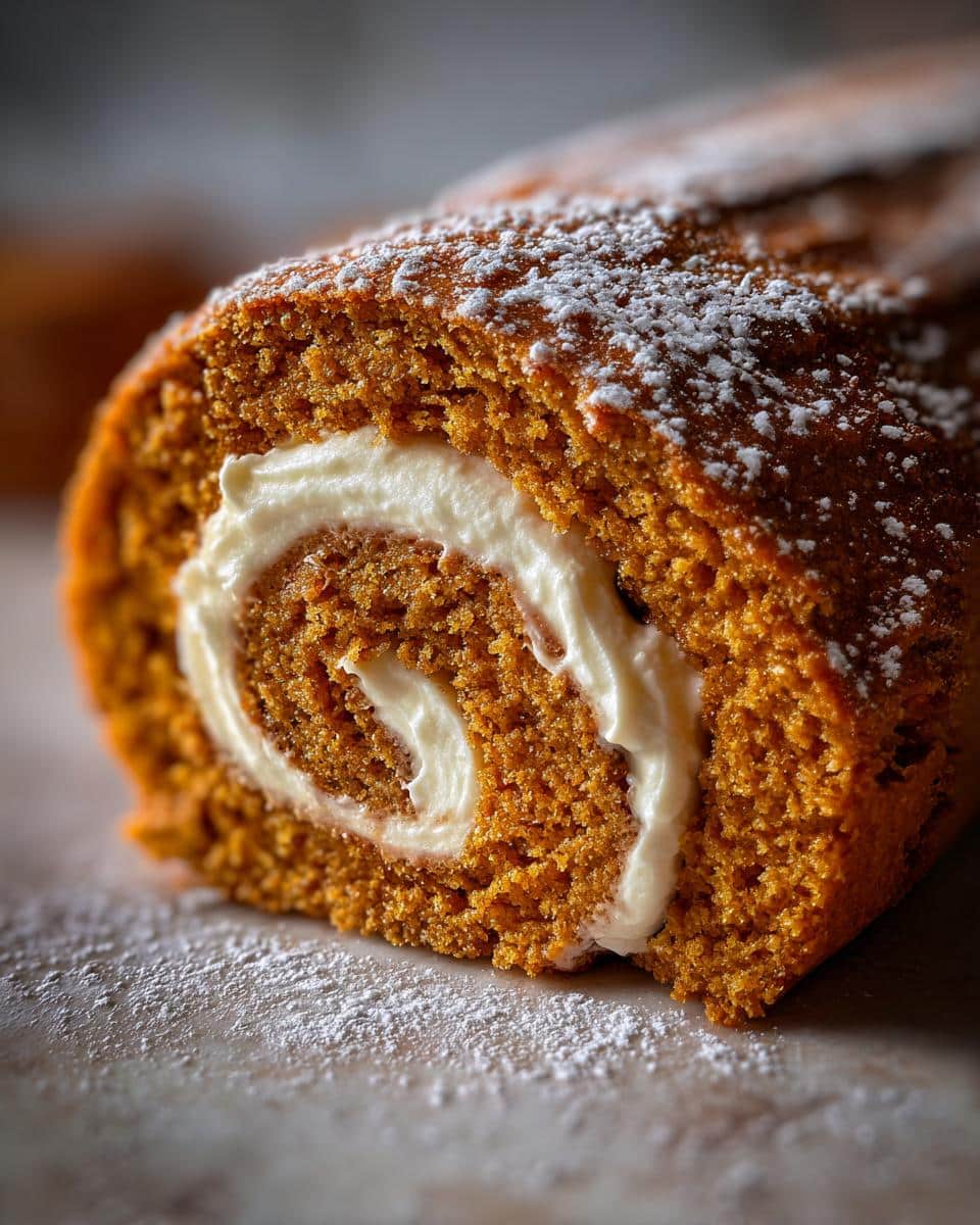 Libby's Pumpkin Roll - detail 2