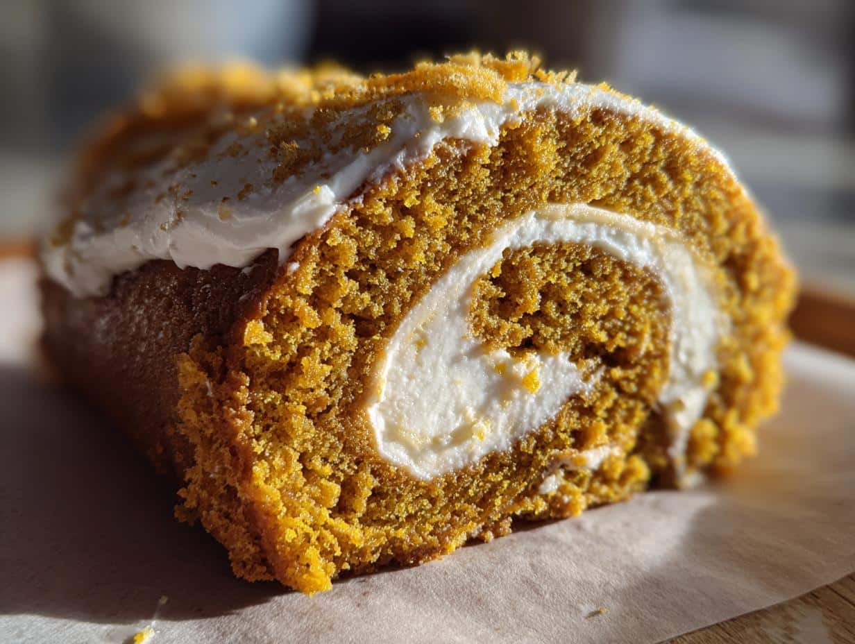 Libby's Pumpkin Roll - detail 3