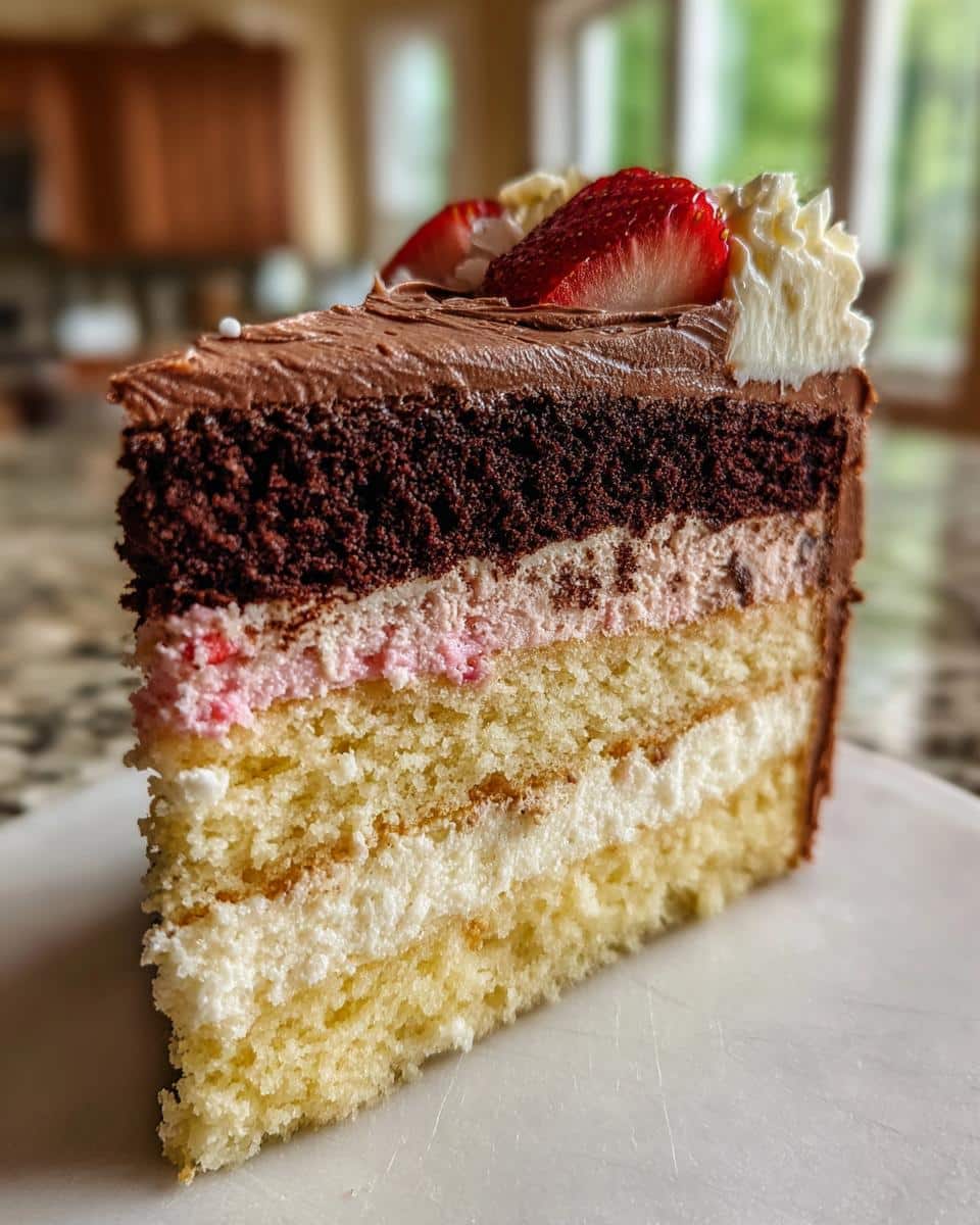 Neapolitan Cake - detail 3