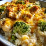 One-Pot Thanksgiving Comfort: Cheesy Chicken Broccoli Rice Casserole