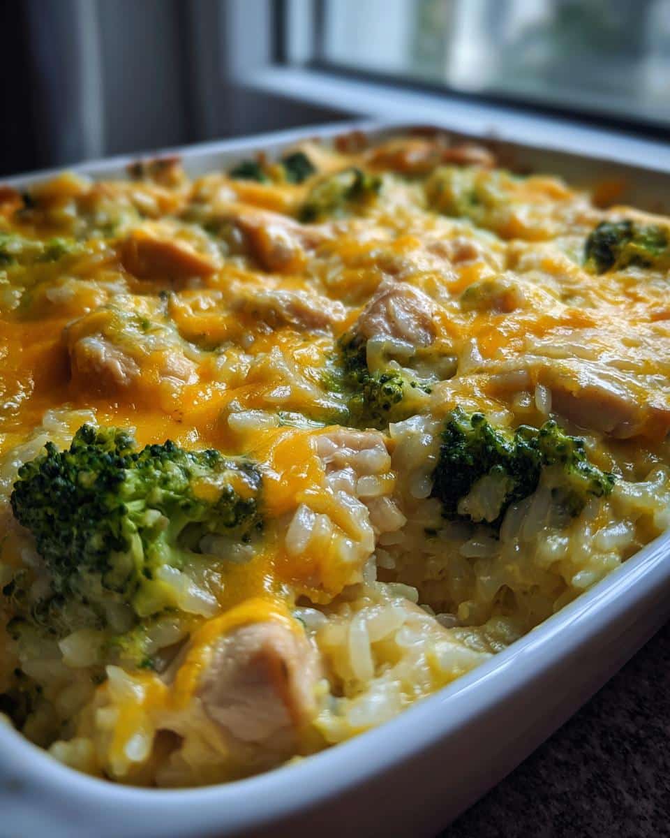One-Pot Thanksgiving Comfort: 1 Amazing Casserole 6 One-Pot Thanksgiving Comfort: Cheesy Chicken Broccoli Rice Casserole - detail 2