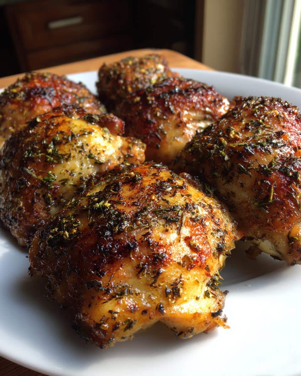 Oven Baked Chicken Thighs - detail 1