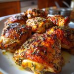 Oven Baked Chicken Thighs