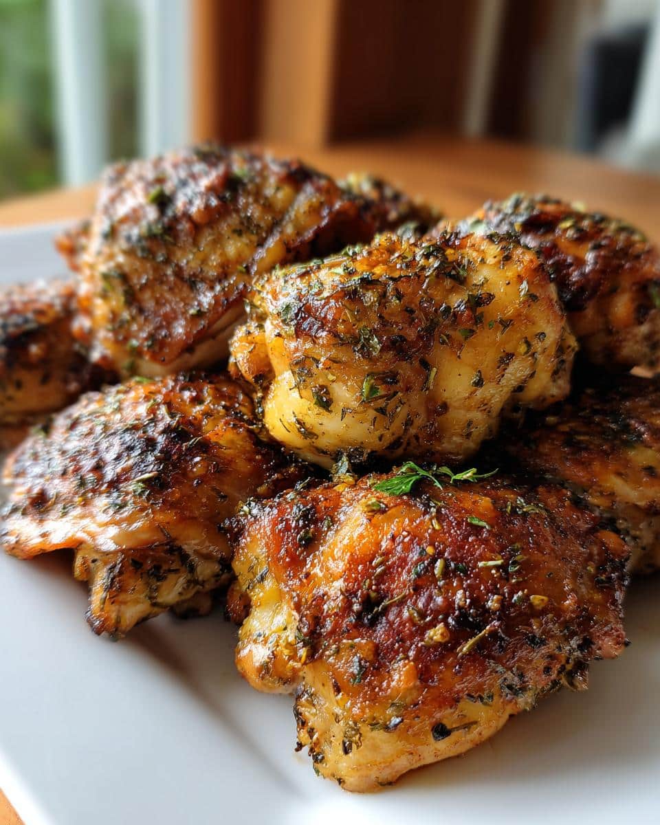 Oven Baked Chicken Thighs - detail 2