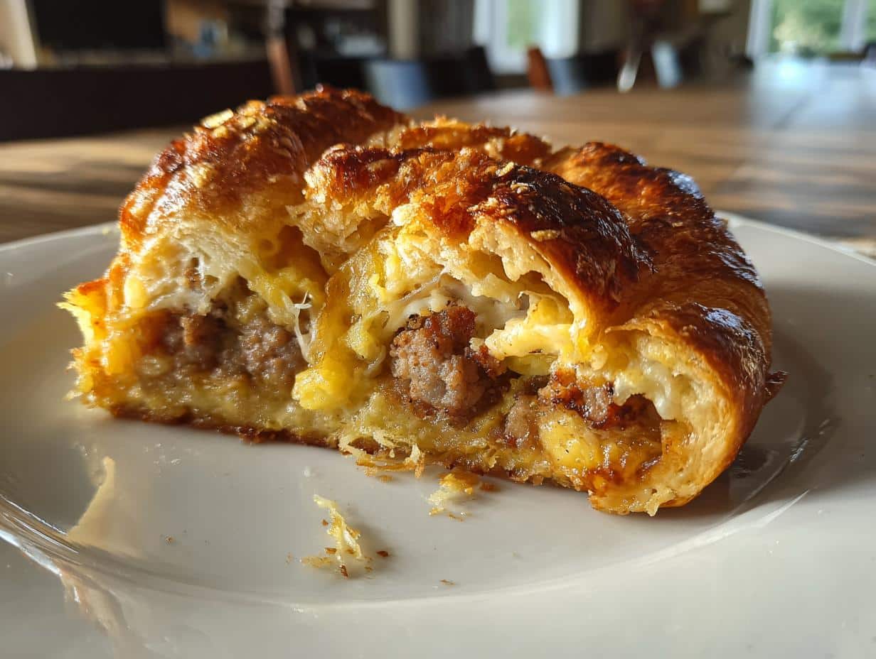 Overnight Croissant Breakfast Casserole: Holiday Brunch Recipes - detail 3