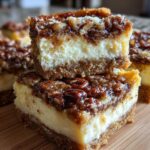 Pecan Pie Cheesecake Bars