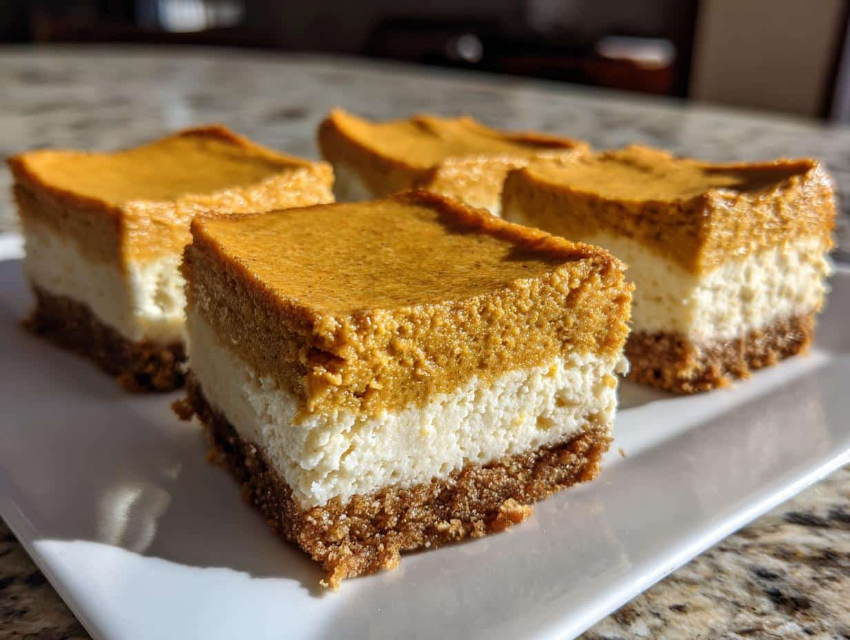 Pumpkin Cheesecake Bars – Festive Dessert Idea