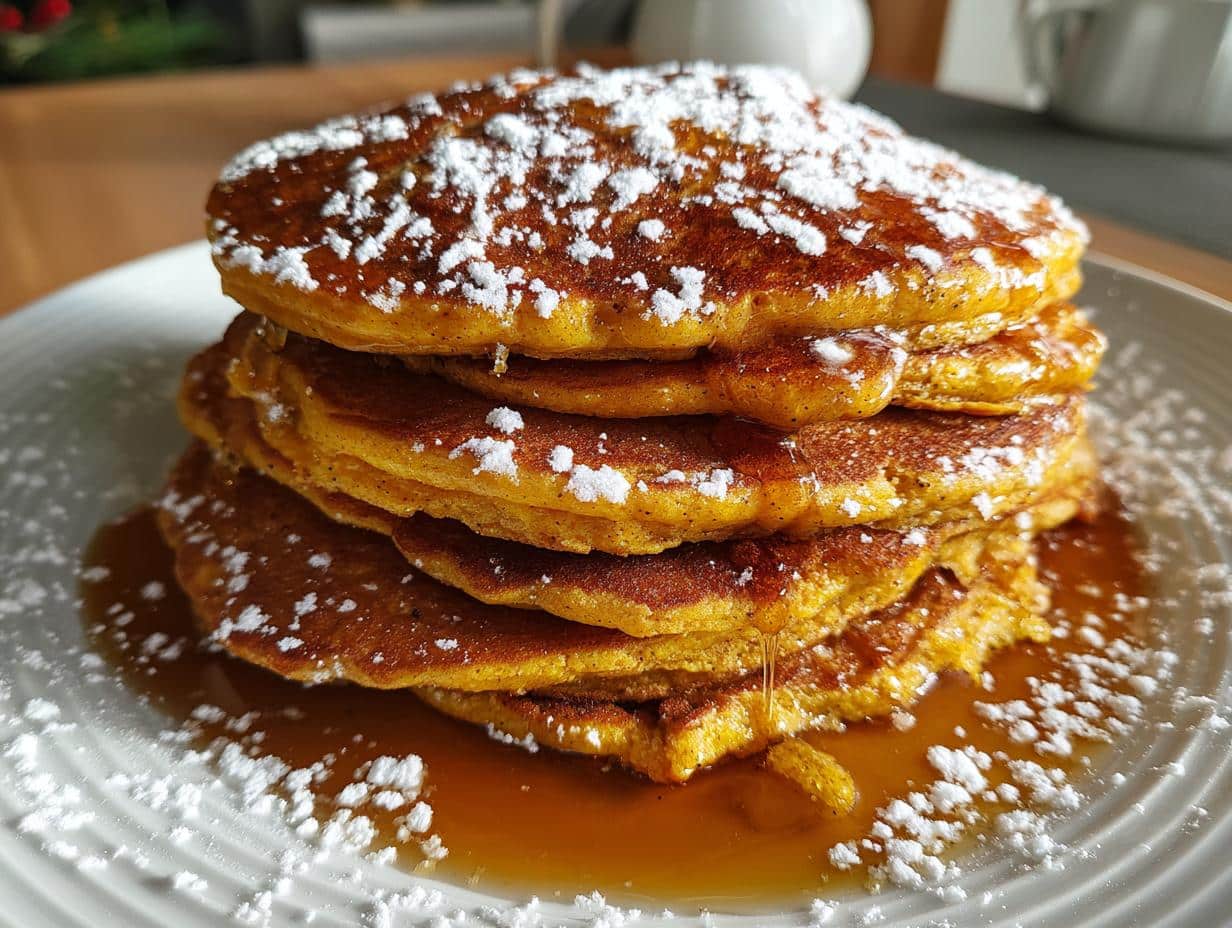 Pumpkin Pancakes – Cozy Christmas Morning Breakfast - detail 2