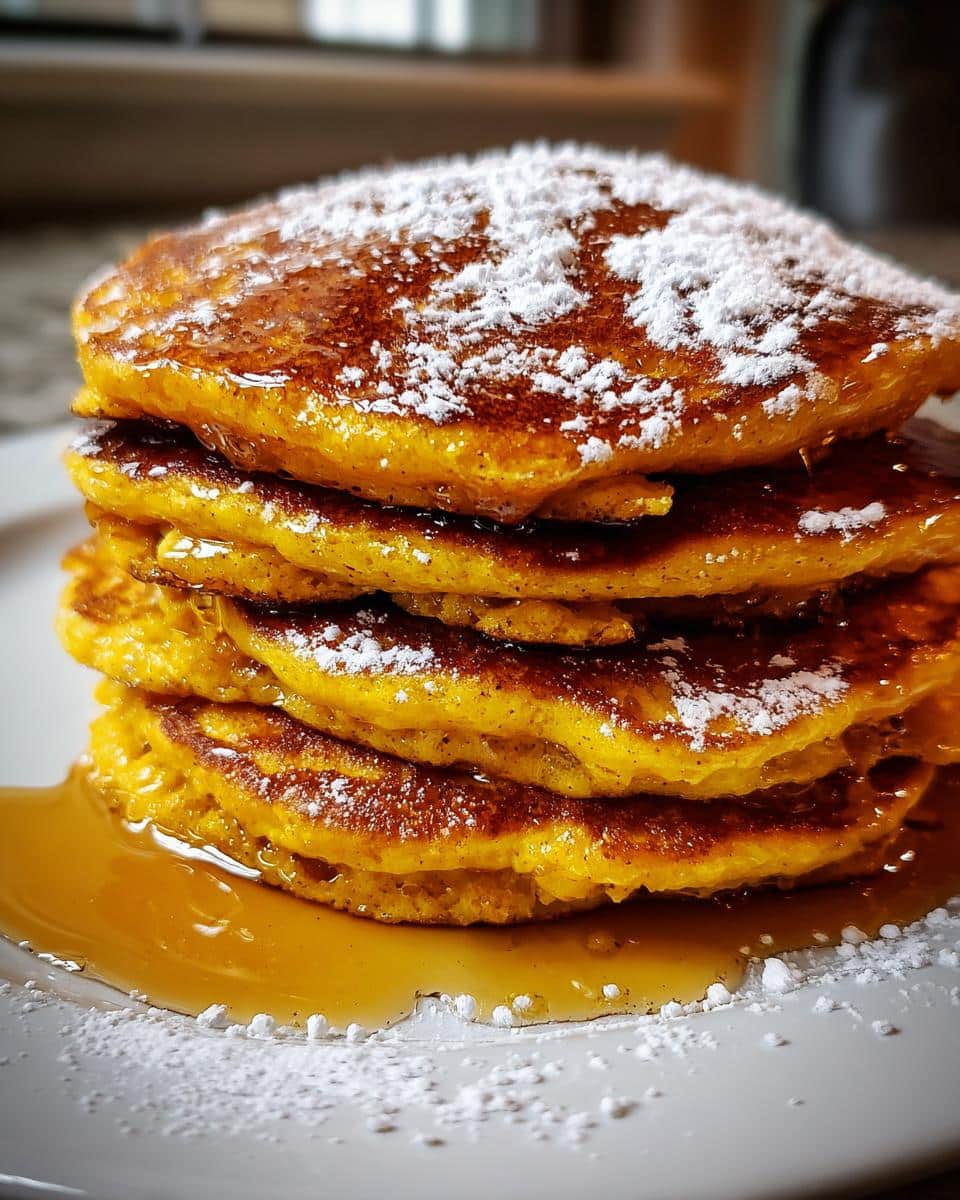 Pumpkin Pancakes – Cozy Christmas Morning Breakfast - detail 3