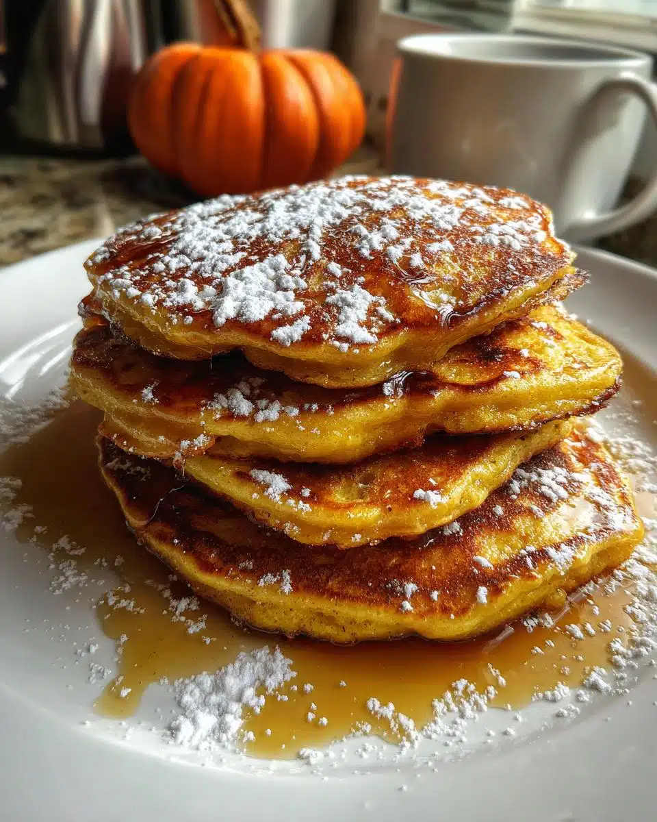 Pumpkin Pancakes: Fluffy Christmas Morning Treat