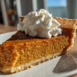 Pumpkin Pie with Whipped Cream – Classic Thanksgiving Dessert