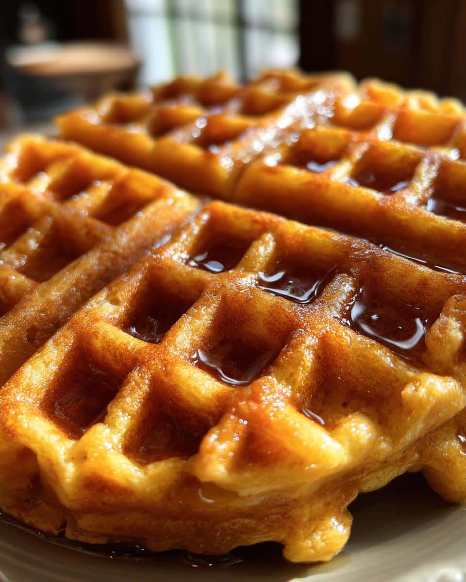 Pumpkin Spice Waffles – Cozy Fall-to-Holiday Treat - detail 2