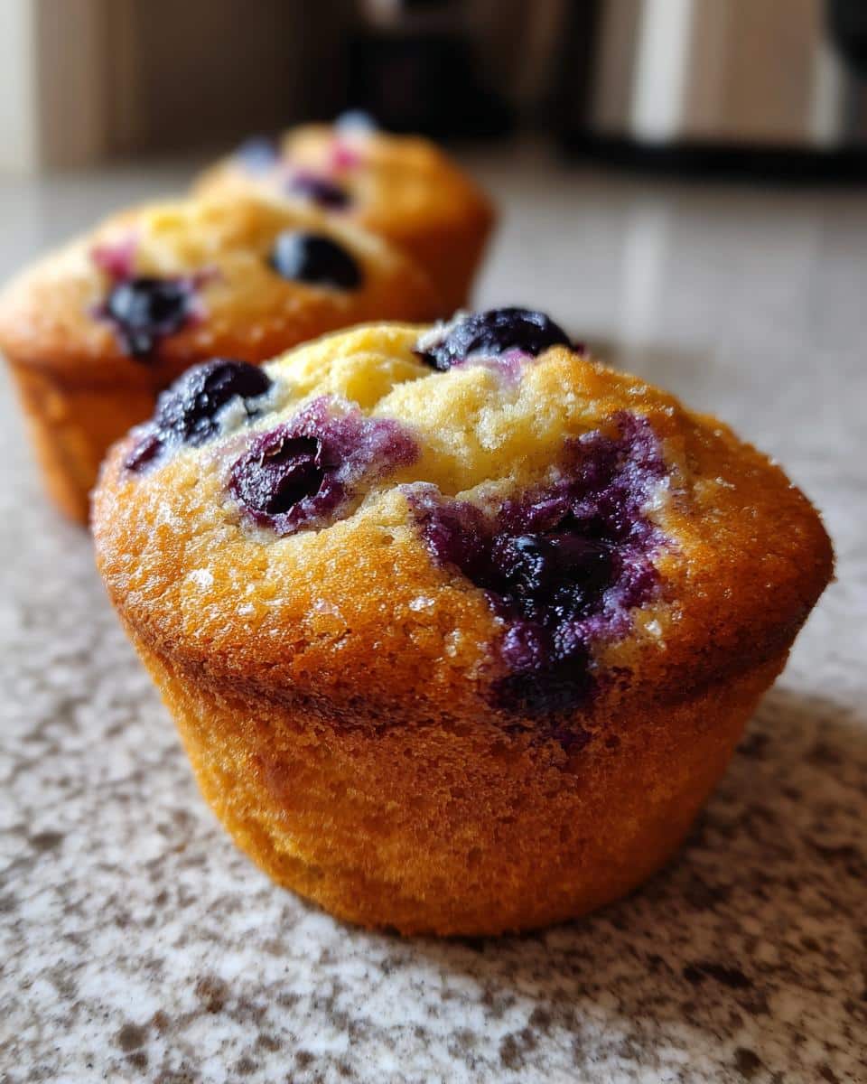 Quick Blueberry Muffins for Christmas Morning - detail 1