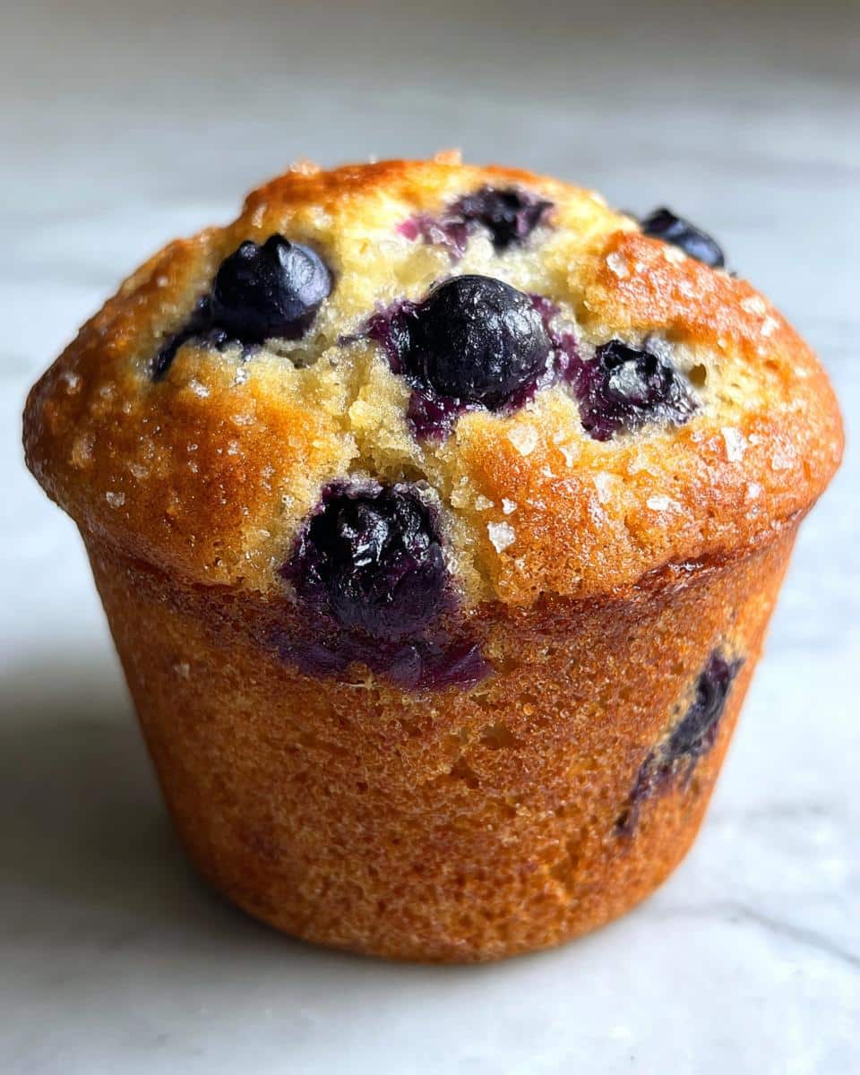 Quick Blueberry Muffins for Christmas Morning - detail 2