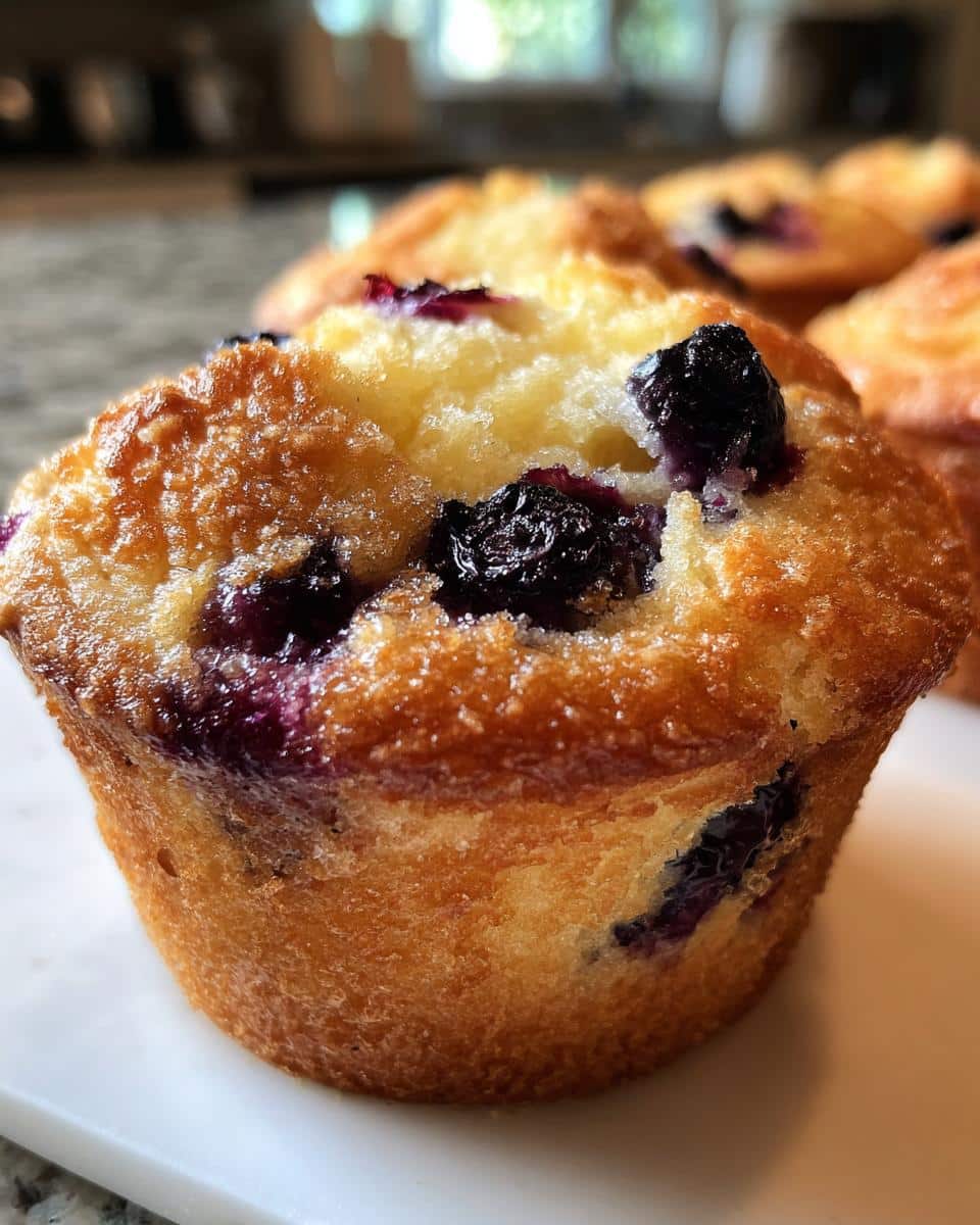 Quick Blueberry Muffins for Christmas Morning