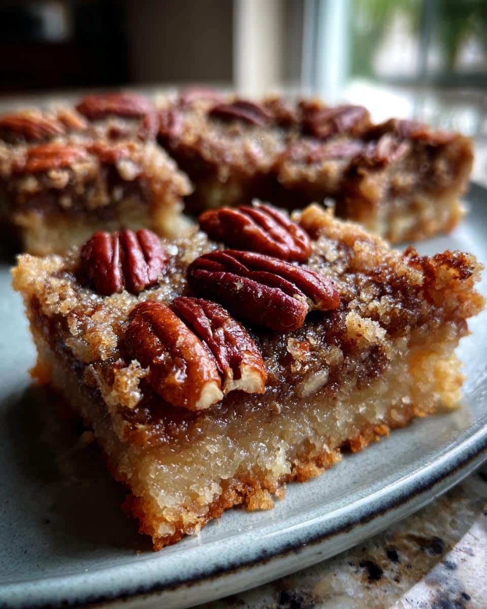Really Easy Pecan Pie Bar Recipe - detail 1