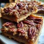Really Easy Pecan Pie Bar Recipe