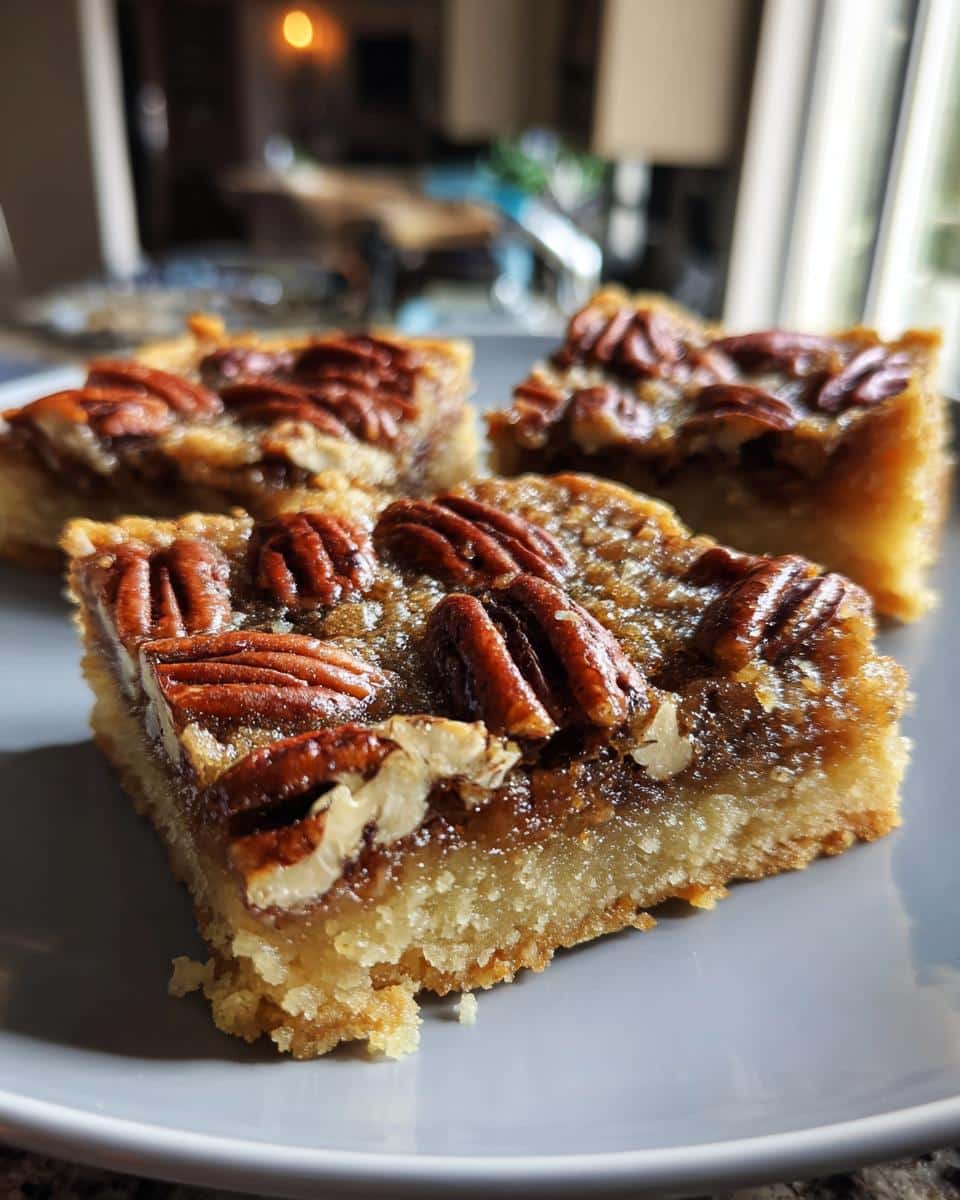 Really Easy Pecan Pie Bar Recipe - detail 2