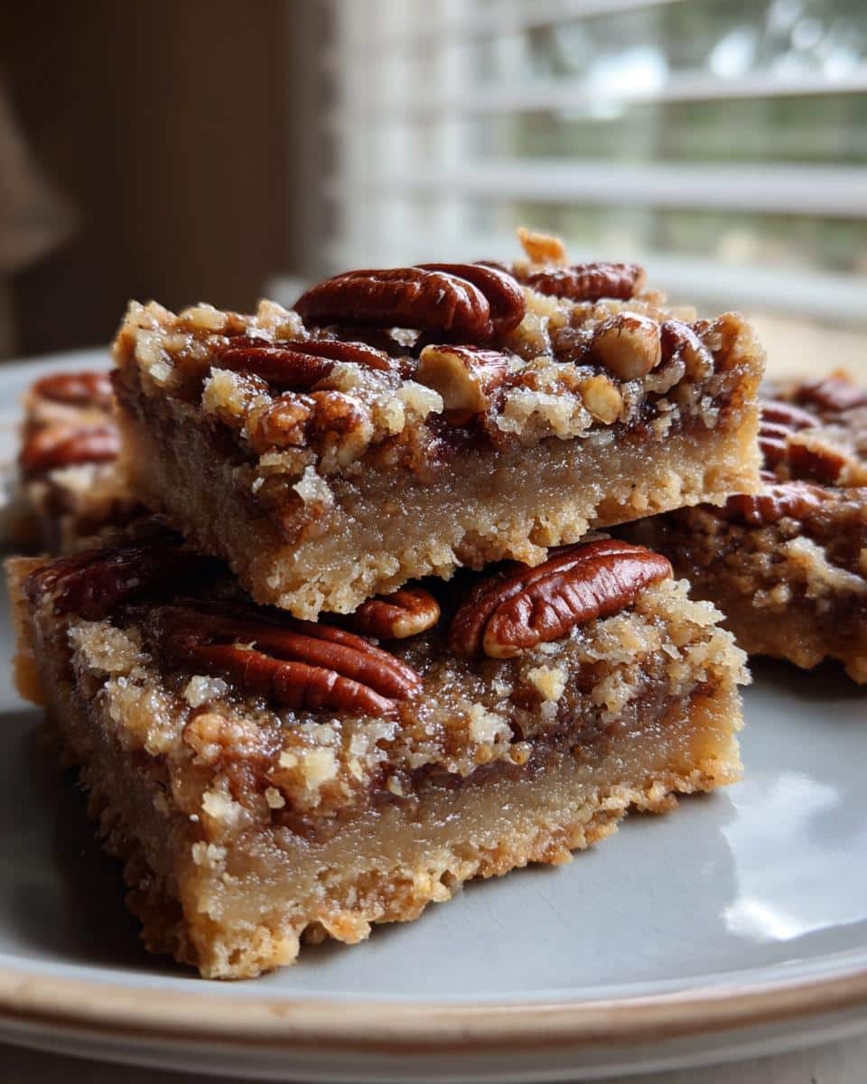 Really Easy Pecan Pie Bar Recipe - detail 3