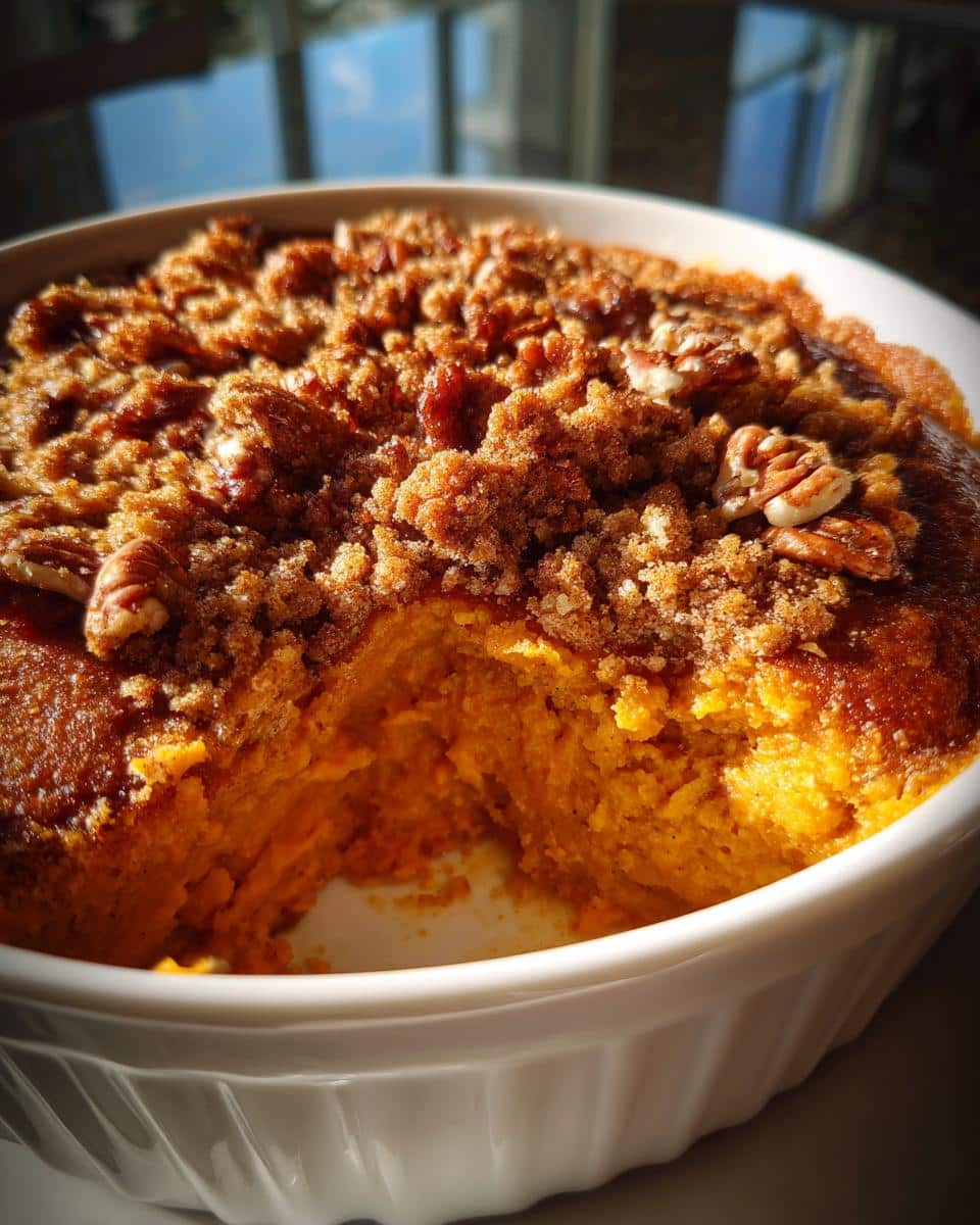 Rich Sweet Potato Souffle