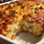 Sausage Hash Brown Breakfast Casserole Recipe