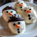 Snowman Oreo Balls