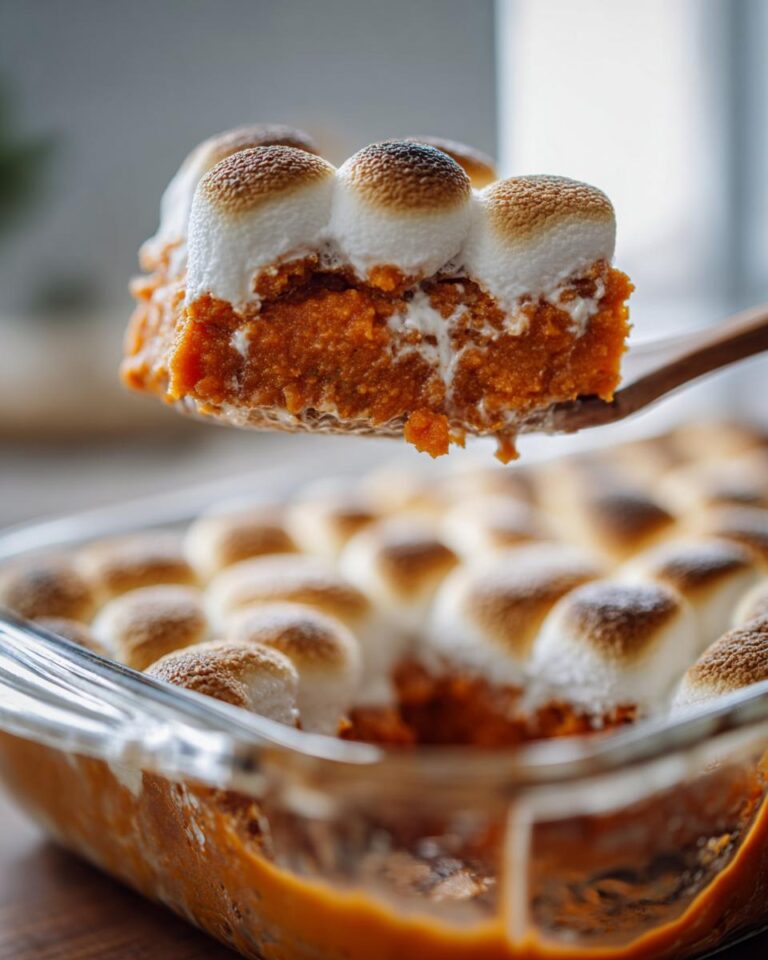 Sweet Potato Casserole with Marshmallows