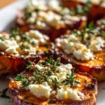 Amazing Honey Feta Sweet Potato Rounds Recipe 3 Sweet Potato Recipes: Honey Feta Sweet Potato Rounds
