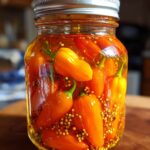 Sweet & Spicy Pickled Habanero Peppers: Canning Hot Peppers