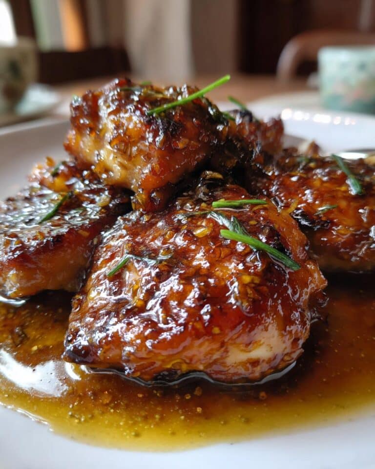 Sweet and Savory Honey Garlic Chicken Thighs