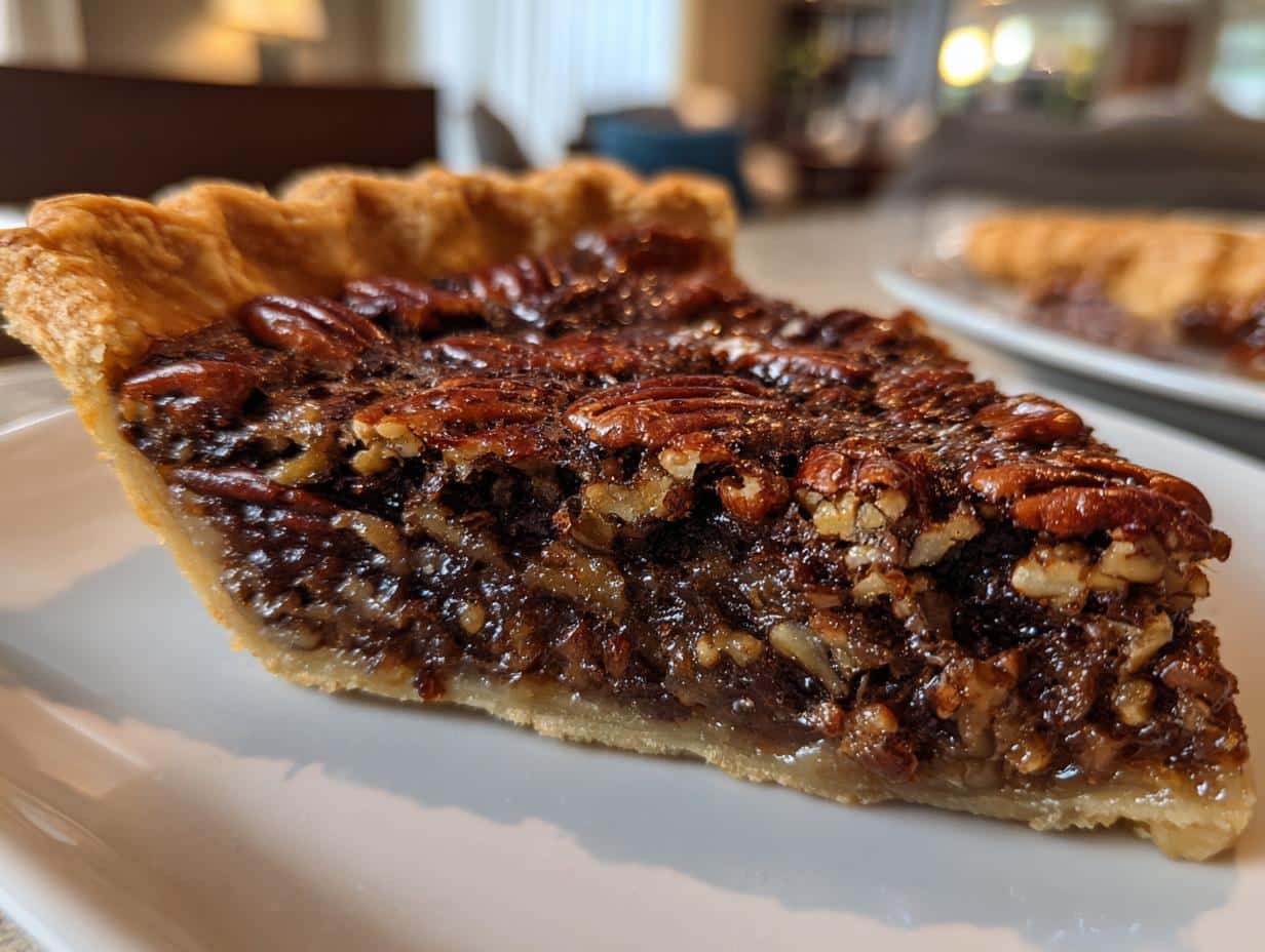Texas Chocolate Pecan Pie - detail 2