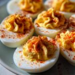 Thanksgiving Appetizer Deviled Eggs