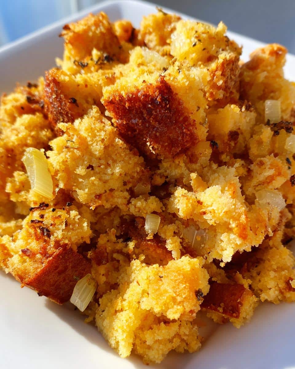 Thanksgiving Side Dish 2024 ~ Jiffy Cornbread Stuffing - detail 2