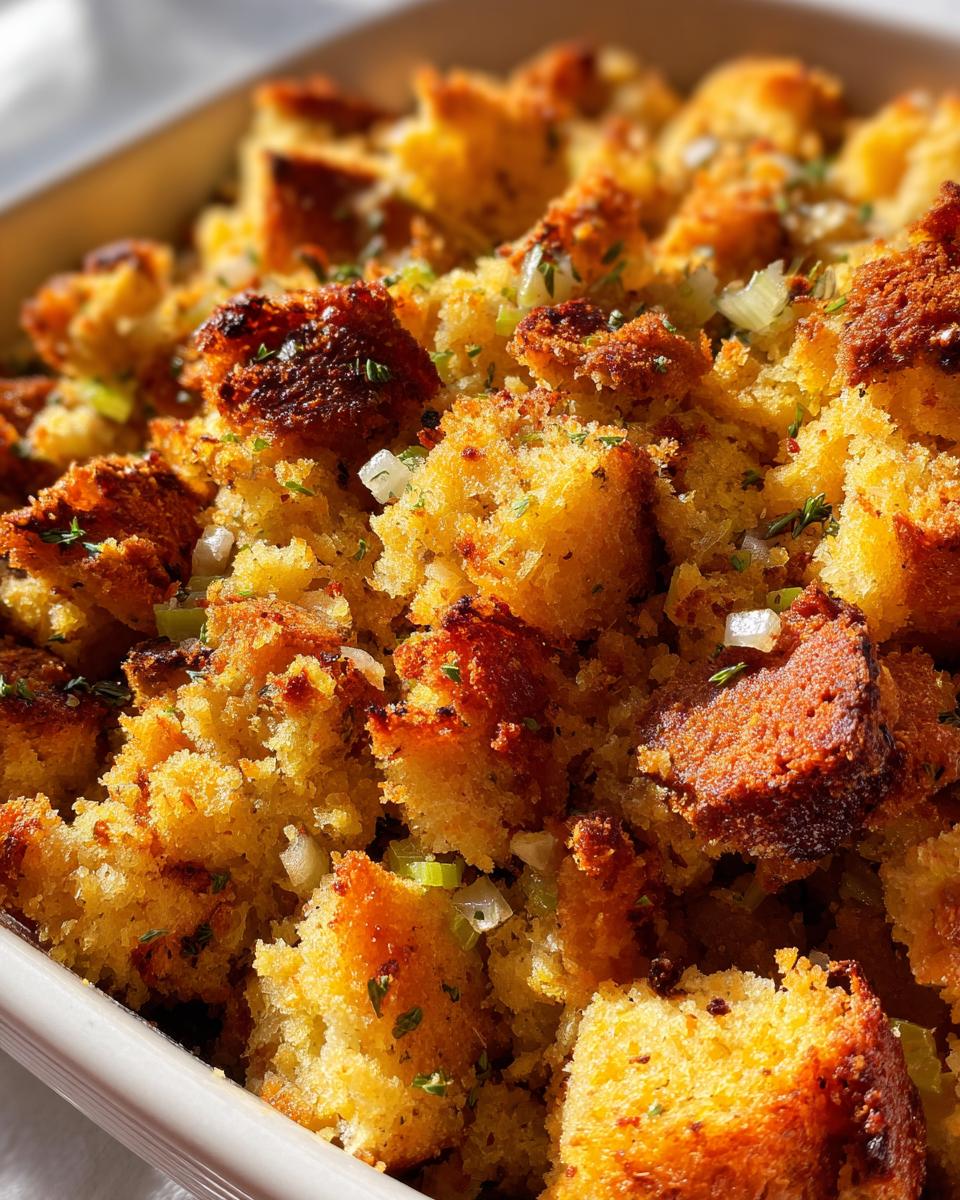 Thanksgiving Side Dish 2024 ~ Jiffy Cornbread Stuffing - detail 3