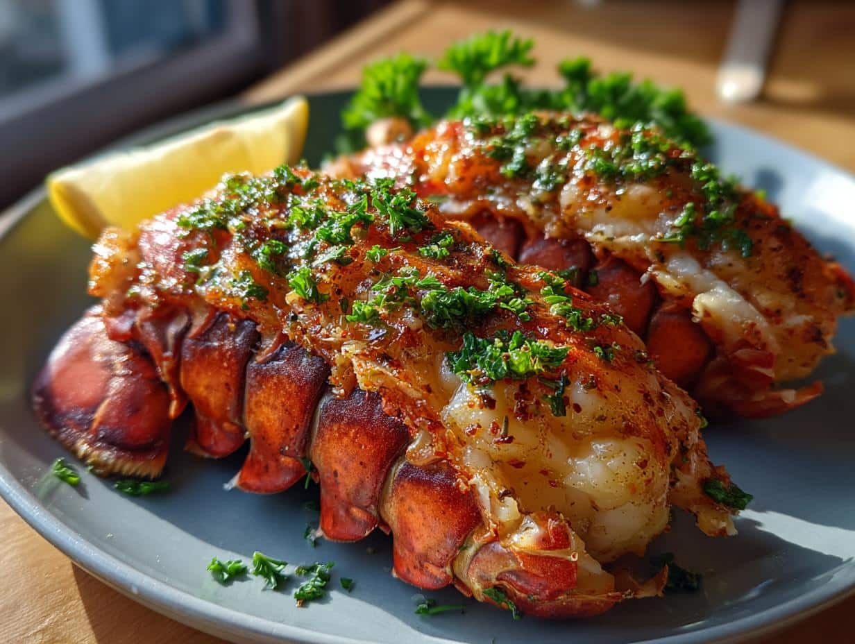 The Best Baked Lobster Tails: 2 Simple Steps 7 The Best Baked Lobster Tails - Lovely Delites - detail 3
