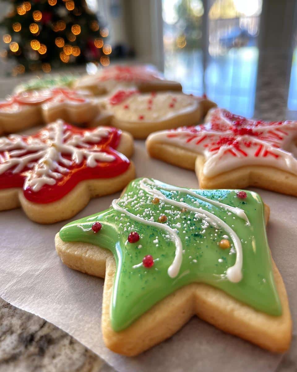 The Best Christmas Sugar Cookies with Icing - detail 1