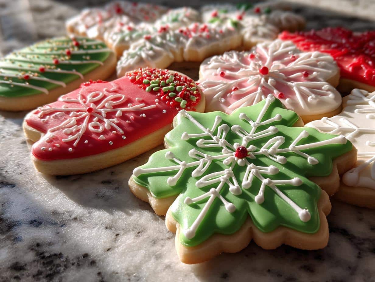 The Best Christmas Sugar Cookies with Icing