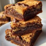The Best Fudgy Chewy Browkies (Brookies) - Savvy Bites
