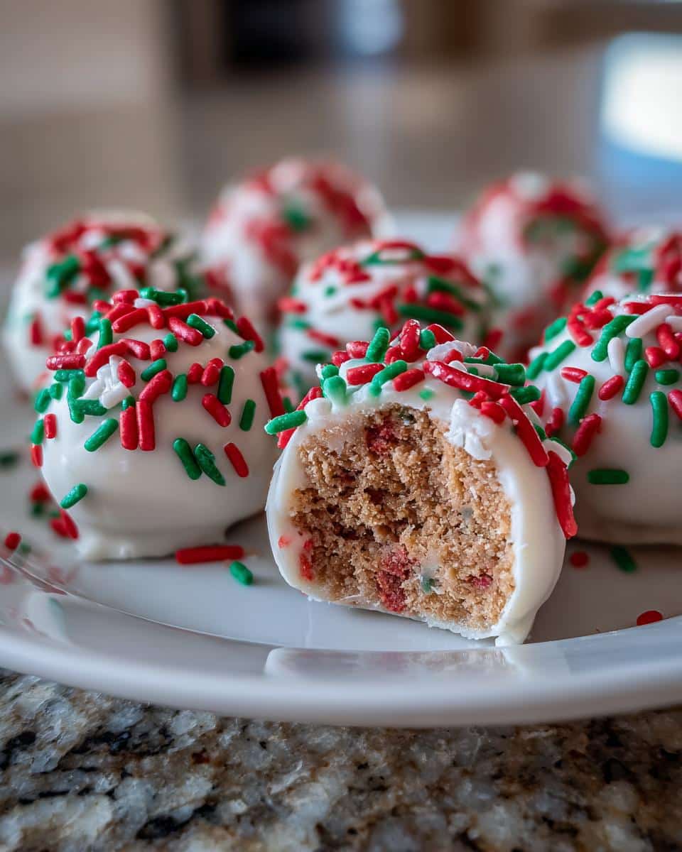 The Best Little Debbie Christmas Tree Cake Truffles - detail 2