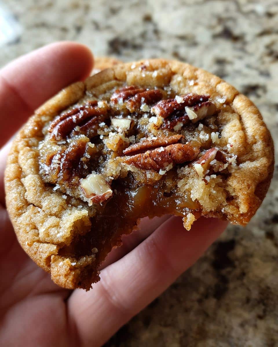 The best pecan pie cookies a crumbl copycat cookie perfect for thanksgiving dinner and dessert - detail 3