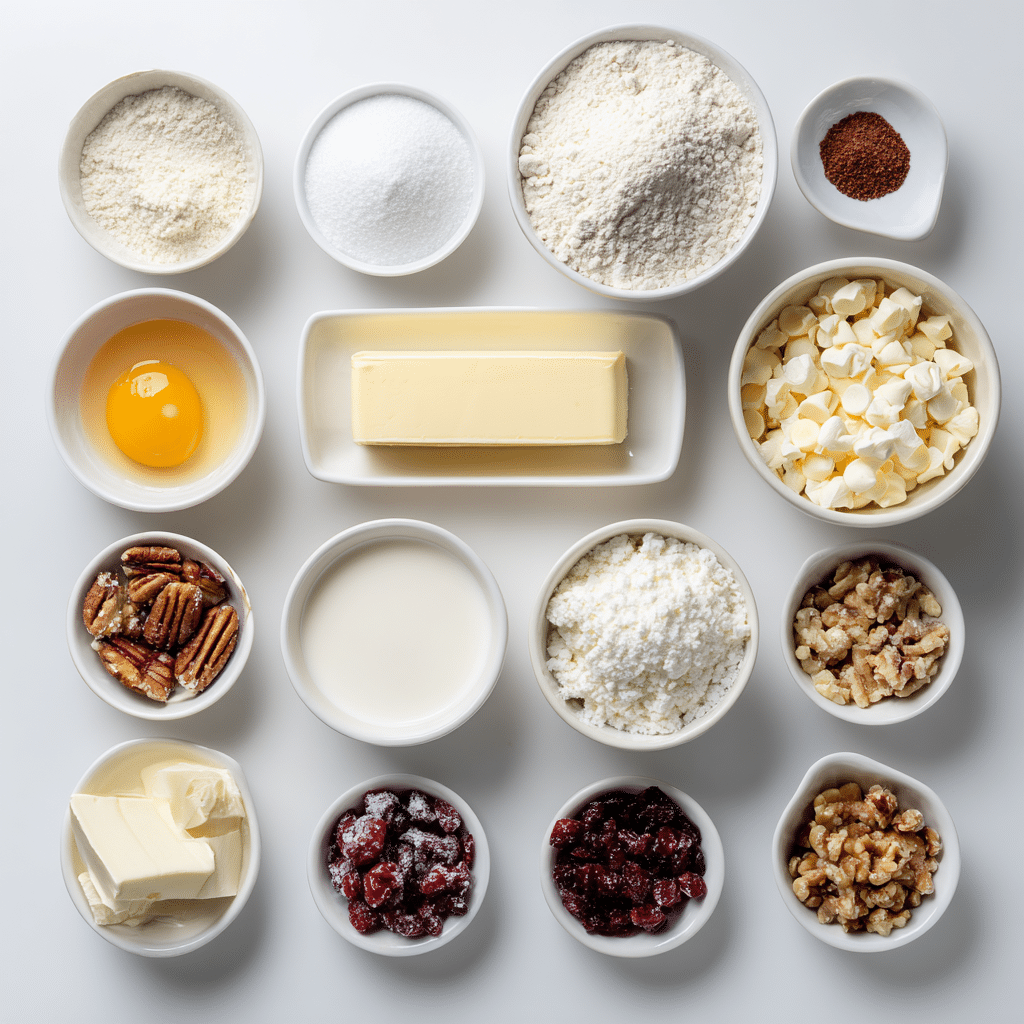 neatly arranged cooking ingredients1 0