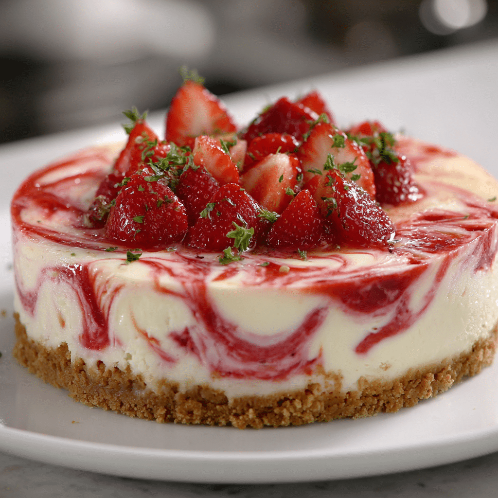 strawberry cheesecake