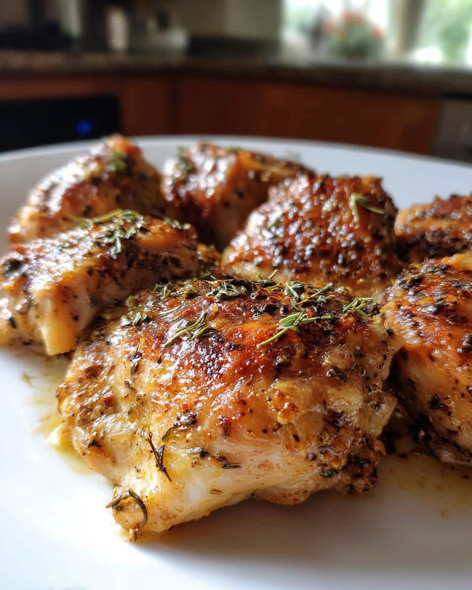 30-Minute Oven Baked Boneless Skinless Chicken Thighs | Quick Dinner Idea - detail 1