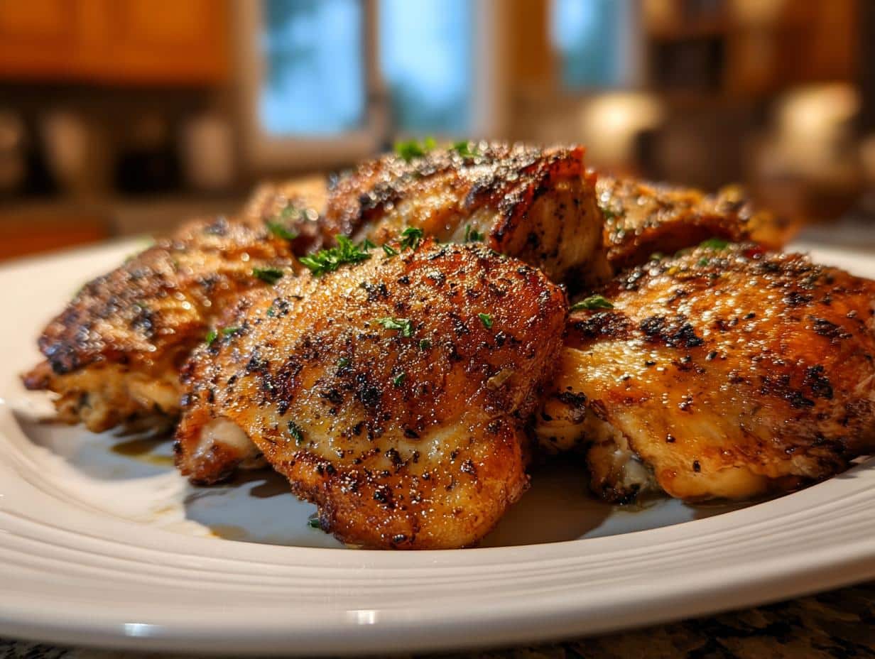 30-Minute Oven Baked Boneless Skinless Chicken Thighs | Quick Dinner Idea - detail 2