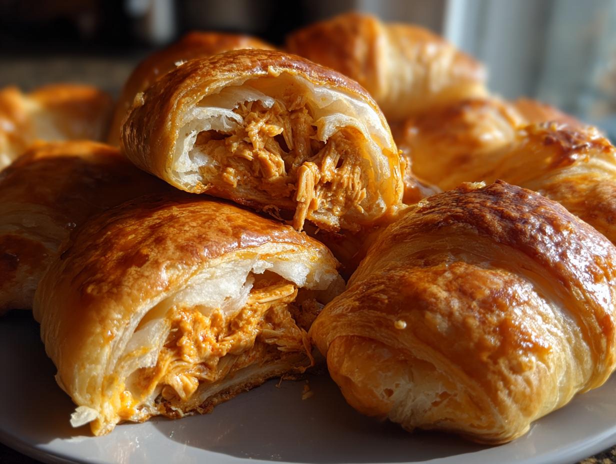 Delicious Buffalo Chicken Stuffed Crescent Rolls: A 30-Minute Win! 4 Buffalo Chicken Stuffed Crescent Rolls - detail 1
