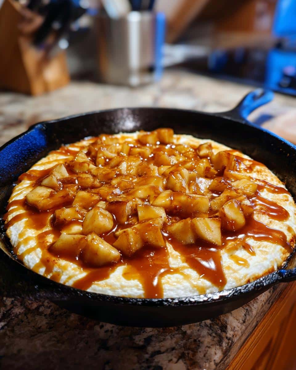 Caramel Apple Cheesecake Dip (Skillet) - detail 1