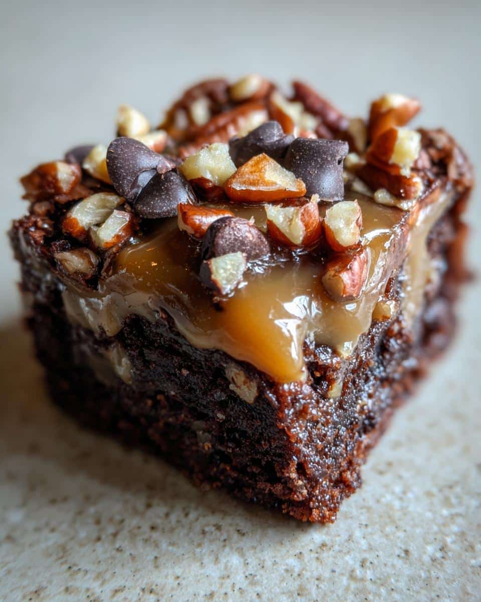 Amazing Caramel Pecan Turtle Brownie Bites 5 Caramel Pecan Turtle Brownie Bites - detail 2