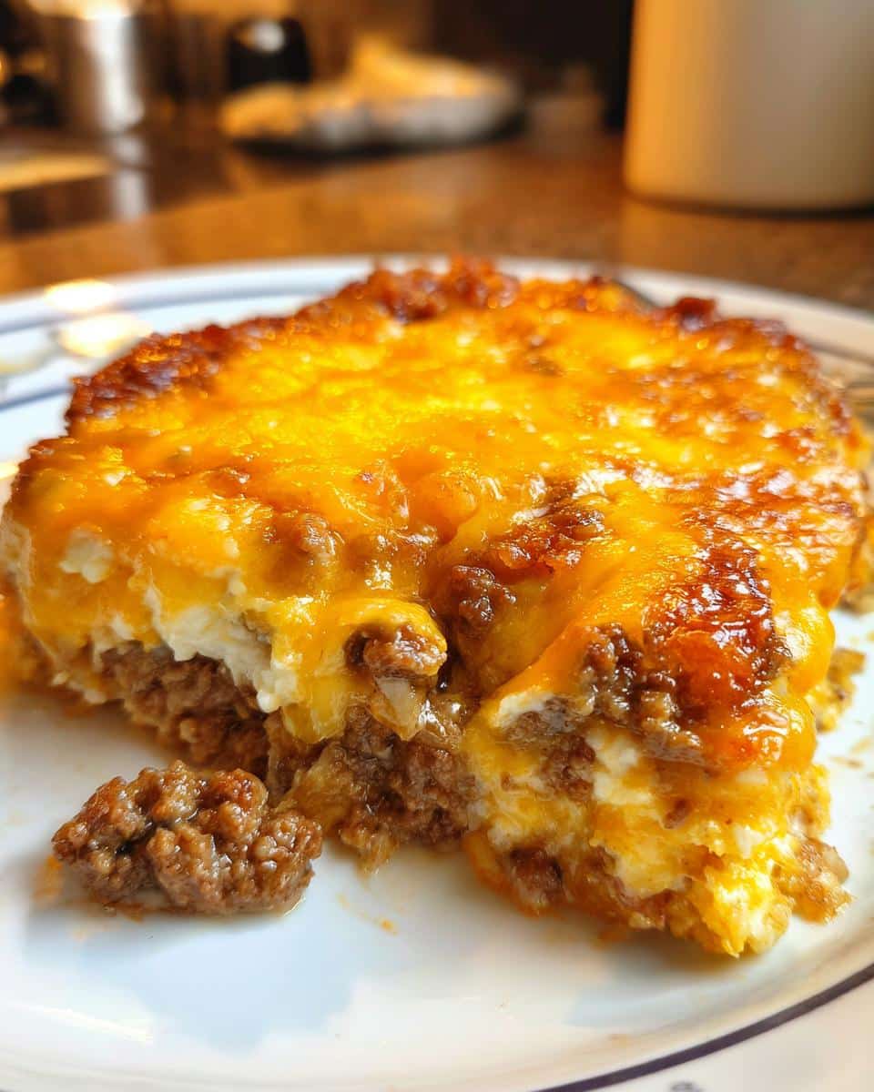 Cheesy Keto Ground Beef Casserole (Ready in 30 Minutes!) | BiteTide - detail 2