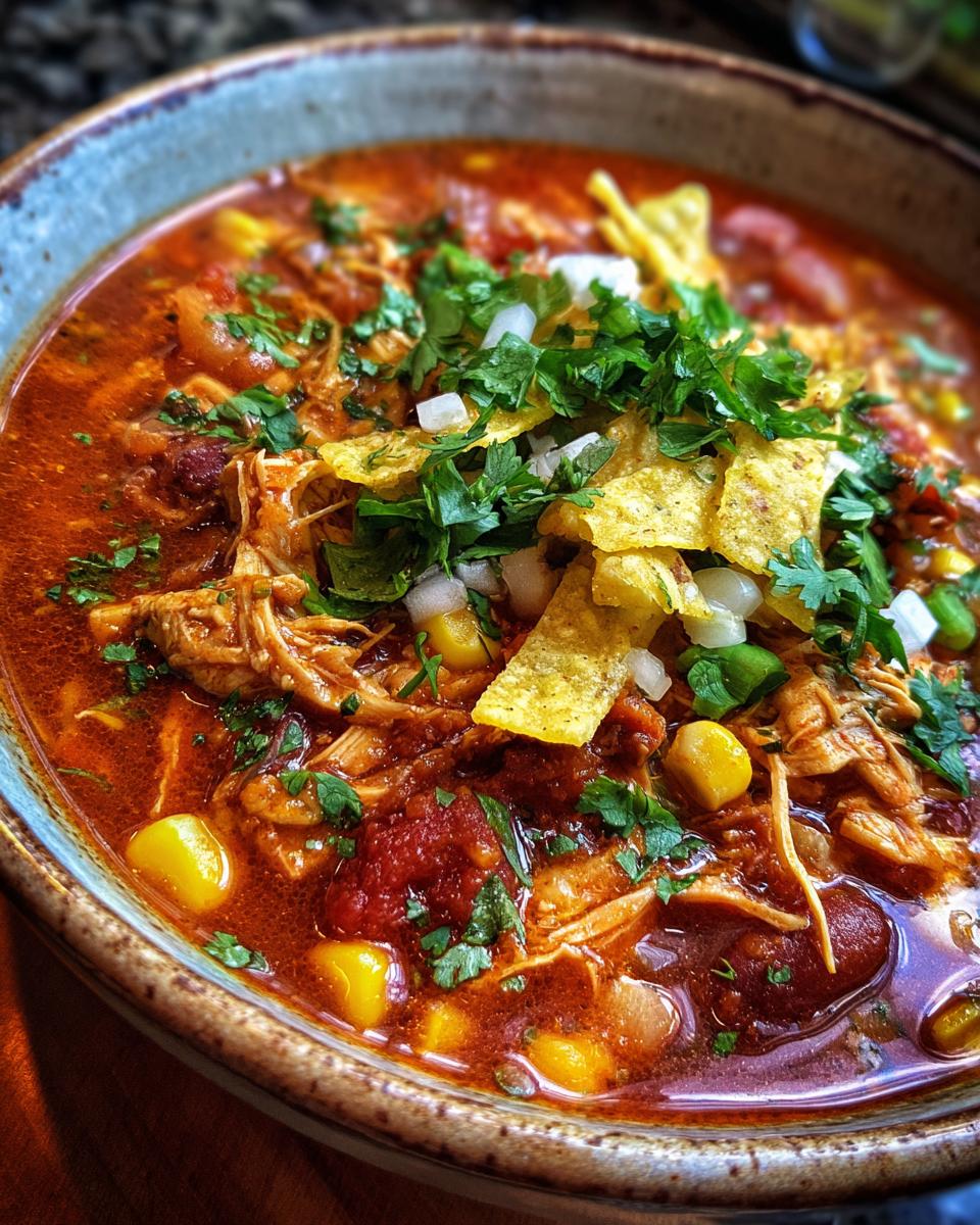 Chicken Taco Soup - detail 1